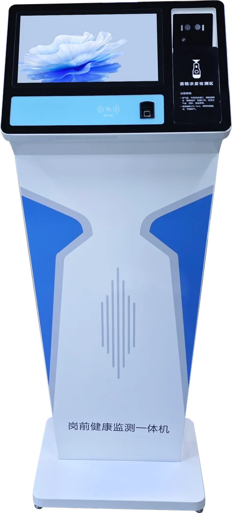 Slim portrait signage totem for lobbies and corridors