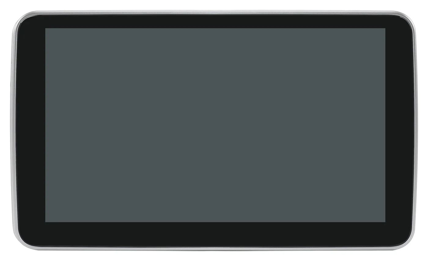 Front. 10.1-inch panel, screen off.